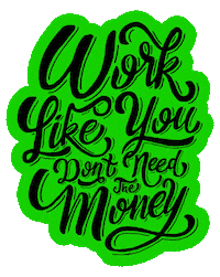 Work Wtf Sticker