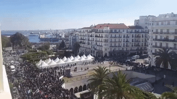 Thousands of Algerians Rally Against 81-Year-Old President Running for Fifth Term