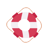 Water Rescue Sticker by Hobbykokken