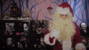 Confused Santa Claus GIF by Dead Meat James