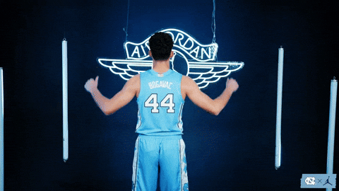 University Of North Carolina Basketball GIF by UNC Tar Heels