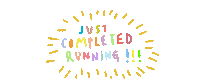Run Running Sticker by Charisma Movement