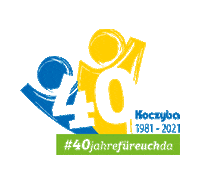 koczyba jubiläum shk sanitätshaus 40jahre Sticker