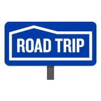 Driving Road Trip Sticker by American Family Insurance