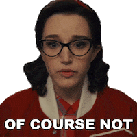 Of Course Not Grease Sticker by Paramount+