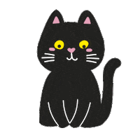 Cat Halloween Sticker