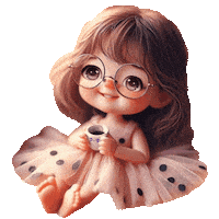 elistorycriativo elistorycriativo menina elistorycriativo menina bonita elistorycriativo café elistorycriativo café da manhã Sticker