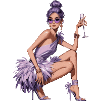 Woman Linda Sticker