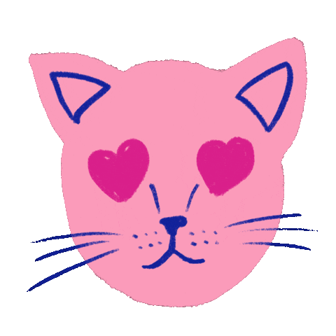 Cat Love Sticker