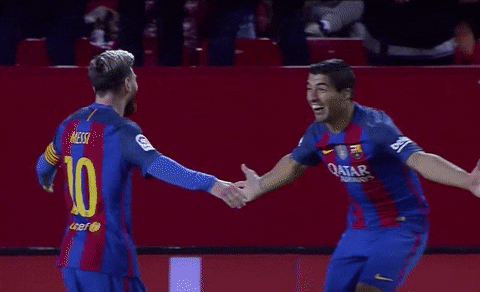 Lionel Messi Hug GIF by FC Barcelona