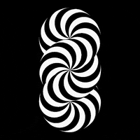 xponentialdesign loop black and white endless inspiration GIF