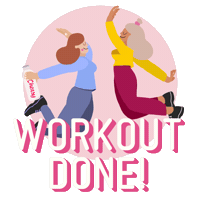 Workout Workoutdone Sticker by Arla Foods