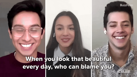 Olivia Rodrigo Blame GIF by BuzzFeed