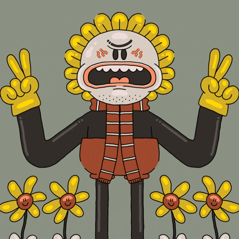 Bad Bad Flower GIF by Psychrome