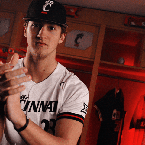 College Baseball Uc GIF by Cincinnati Bearcats
