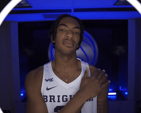 Byu Basketball Knight GIF by BYU Cougars