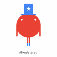 Register To Vote Voter Registration GIF by Google