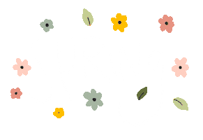 Flowers Season Sticker by Liana Hughes Creative