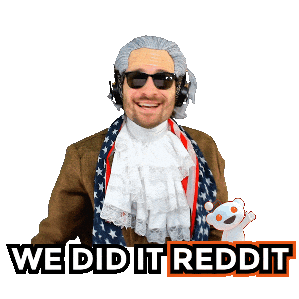 Sarcastic We Did It Sticker