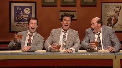 Will Ferrell Drinking GIF by Saturday Night Live