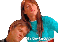 bycrismorena amor enamorada flori floricienta Sticker