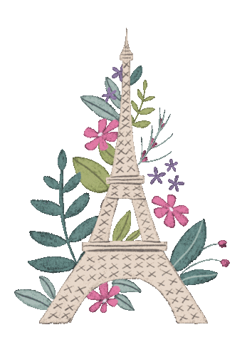 tishyaoedit paris france eiffel tower sightseeing Sticker