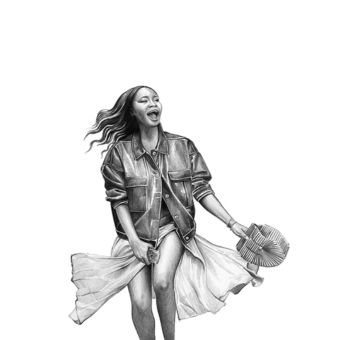 Palezsa giphyupload happy art fashion GIF
