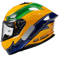 Brazil Motorcycle Sticker by GP Tech