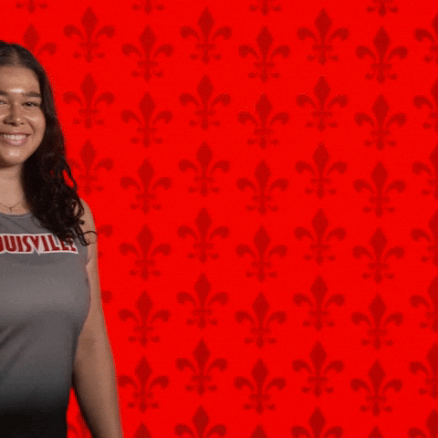 Track Field Go Cards GIF by Louisville Cardinals