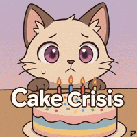 I Cant Even Birthday Cake GIF by Persona