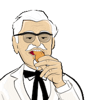 Happy Colonel Sanders Sticker by YUM KFC SouthAfrica