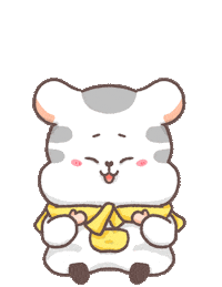 baimeat happy ya 可愛 白 Sticker