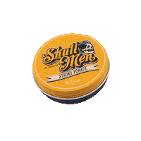 SkullMen hair skull men barber Sticker