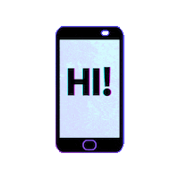 youreuropeyoursay hello hi phone tech Sticker
