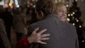 nikki deloach hug GIF by Hallmark Channel