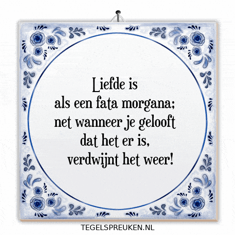 Fata Morgana Nl GIF by Tegelspreuken.nl