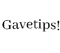 Gavetips Sticker by Tilbords