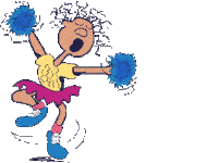cheerleader Sticker