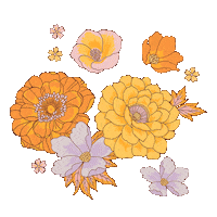 Lucid Dream Flowers Sticker by Nine Lives bazaar