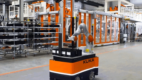 KUKAGlobal giphyupload kuka robot arm industrial automation GIF