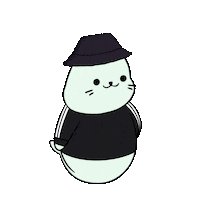 Happy Dance Sticker by Sappy Seals Community