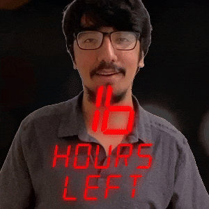 16 hours left