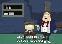 talking top hat GIF by South Park 