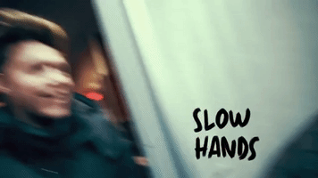 slow hands lyric video GIF by Niall Horan