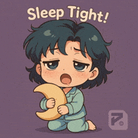 Good Night Yawn GIF by Persona