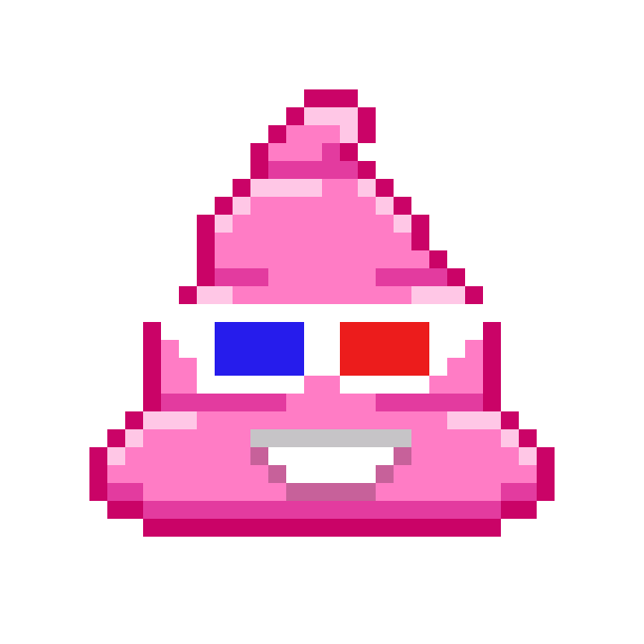 Art Shitting Sticker by Poopies.io