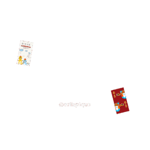 Kids Art Ang Bao Sticker by Artispique | Preserve Kids’ Artwork