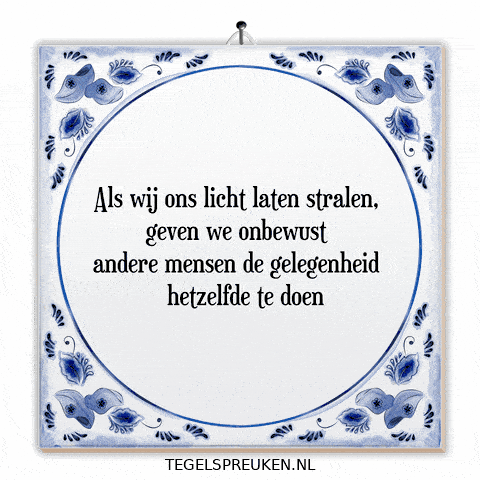 Support Licht GIF by Tegelspreuken.nl