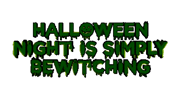 Bewitching Trick Or Treat Sticker by OpticalArtInc.