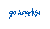 Kc Go Hawks Sticker by Rockhurst University